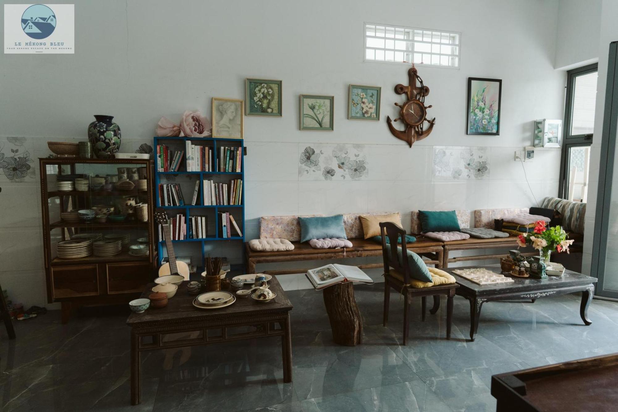 Ferienwohnung Le Mekong Bleu Ben Tre Exterior foto