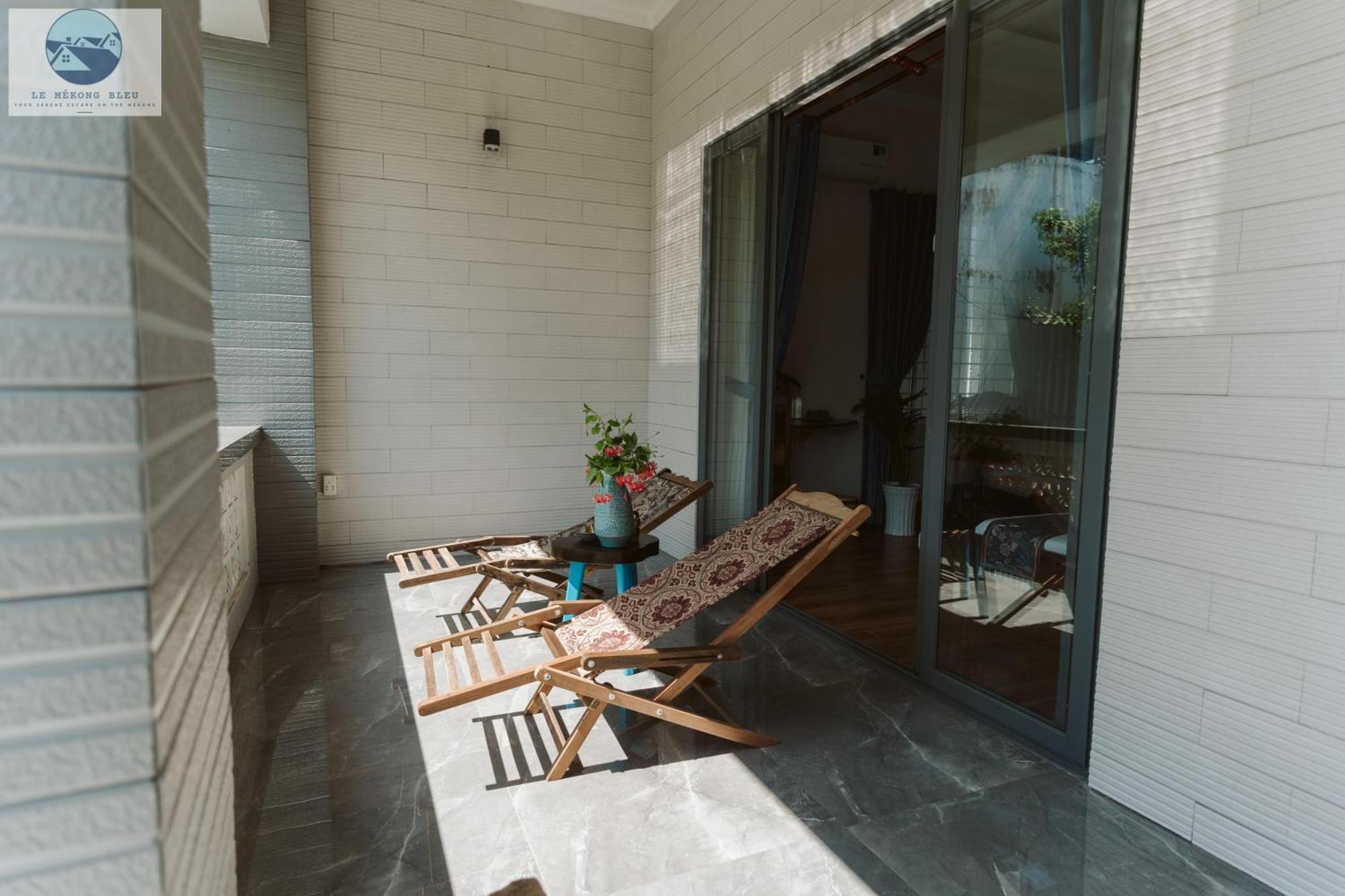 Ferienwohnung Le Mekong Bleu Ben Tre Exterior foto