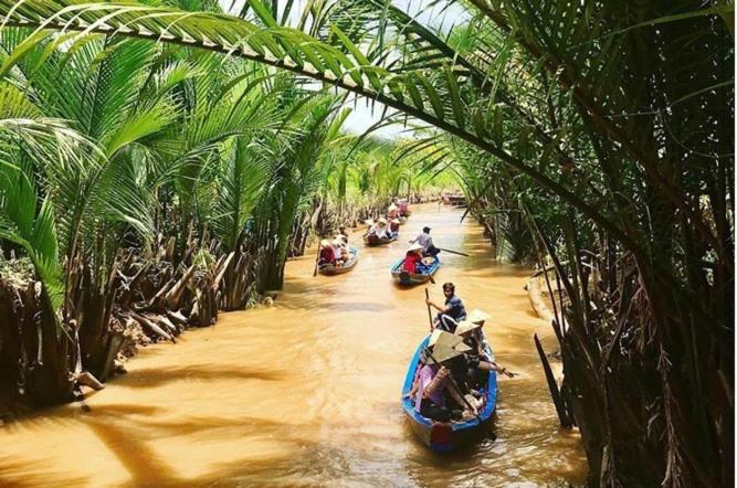Ferienwohnung Le Mekong Bleu Ben Tre Exterior foto